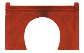 Hornby OO Gauge R8510 Single Brick Tunnel Portal x2