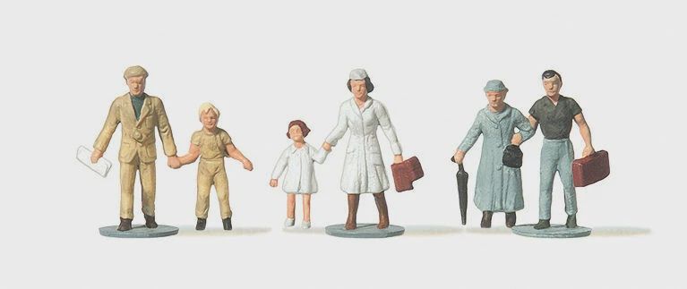 Merten 0280820  TT120 Passenger Groups (3) Figure Set
