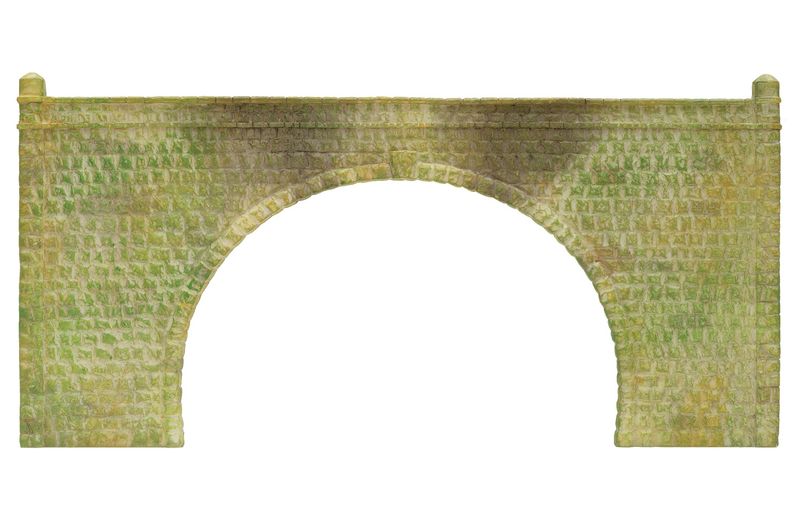 Hornby 00 Gauge R8511 Double Stone Tunnel Portal x2