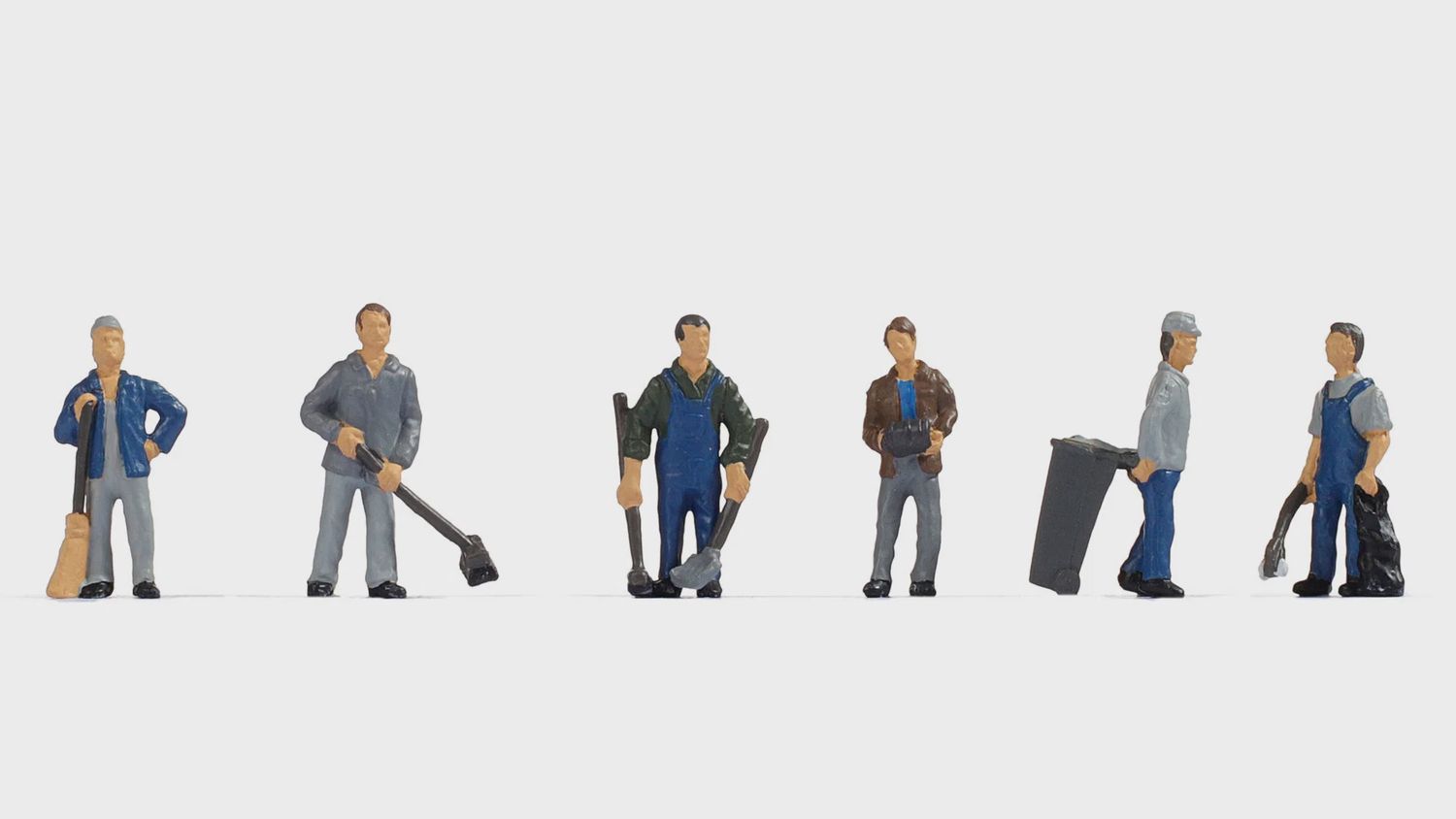 Noch 45116 TT120 Caretakers (6) Figure Set