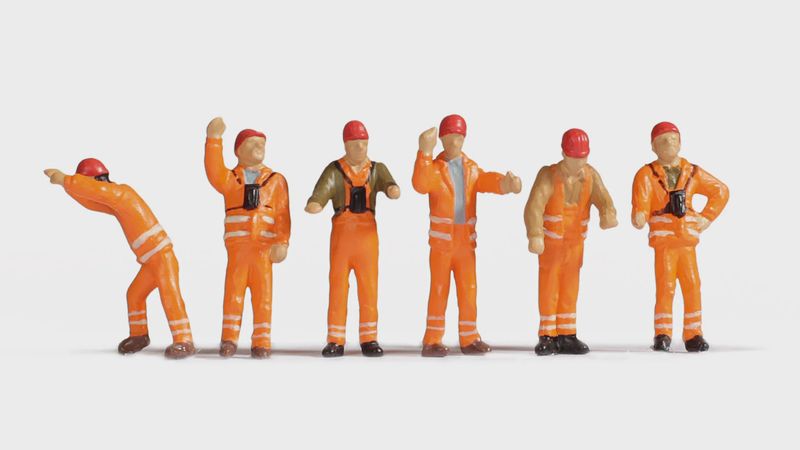 Noch 45275 TT120 Shunters (6) Figure Set