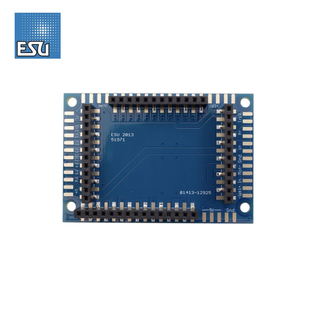 ESU 51971 Adapter Board for LokSound XL with Pin connectors ESU 51971 Adapter Board for LokSound XL with Pin connectors