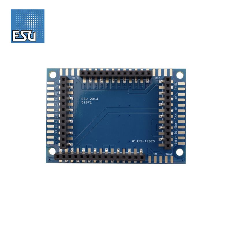 ESU 51971 Adapter Board for LokSound XL with Pin connectors
