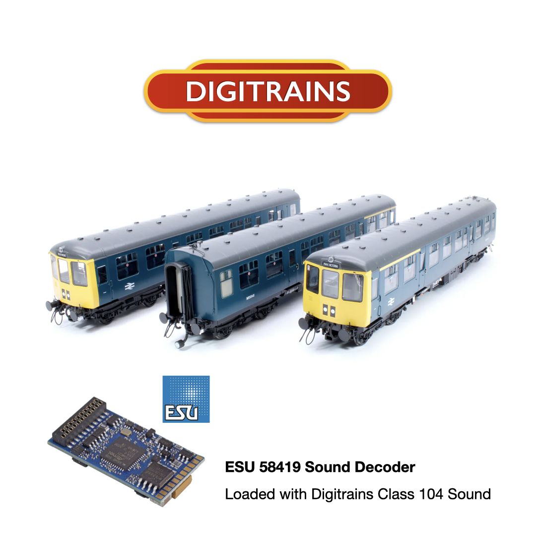 ESU Sound Decoder Loaded With Heljan Class 104 Sound ESU Sound Decoder Loaded With Heljan Class 104 Sound