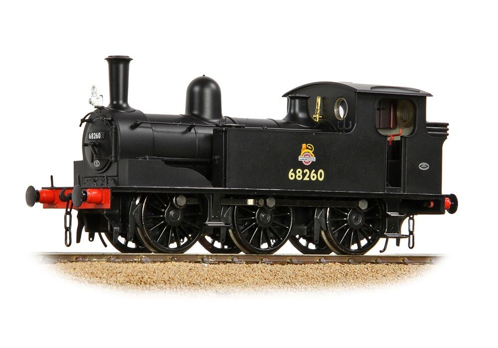 Bachmann 31-069 OO Gauge 31-069 NER E (J71) Tank 68260 BR Black (Early Emblem)