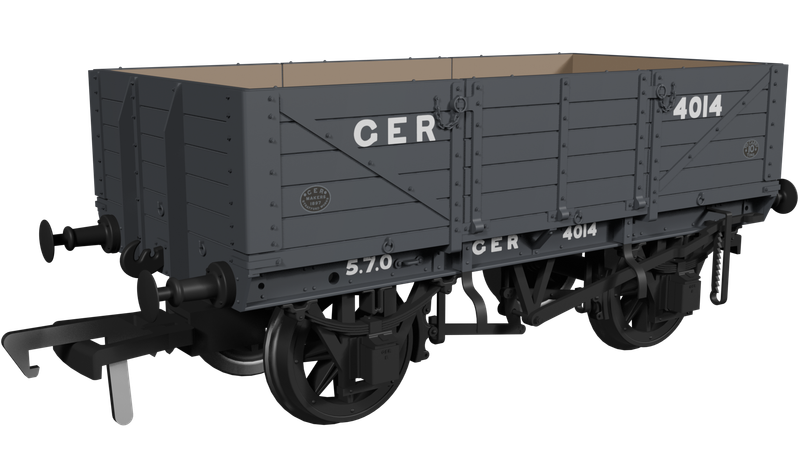 Rapido OO Gauge - 972001 - GER Dia.17 5-plank – GER No.4014