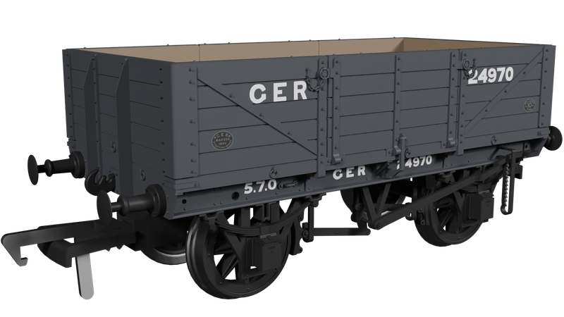Rapido OO Gauge - 972002 - GER Dia.17 5-plank – GER No.24970