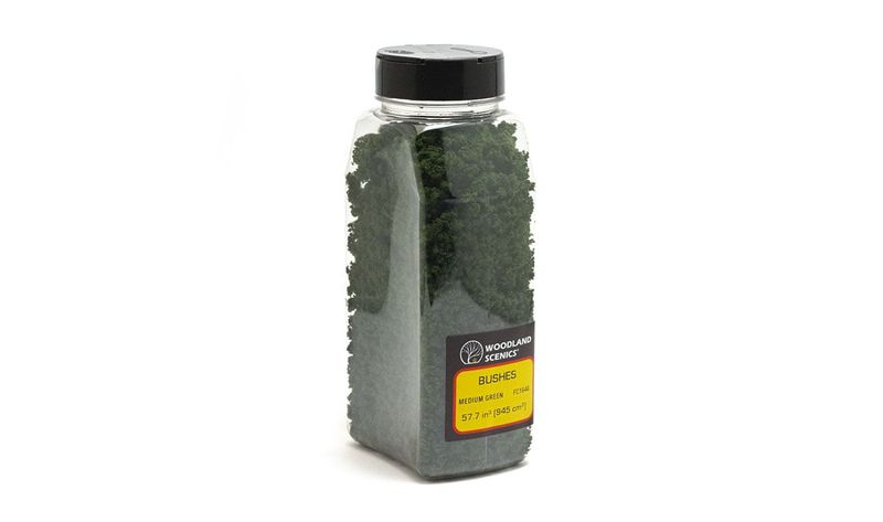 FC1646 Woodland Scenics Bushes - Medium Green