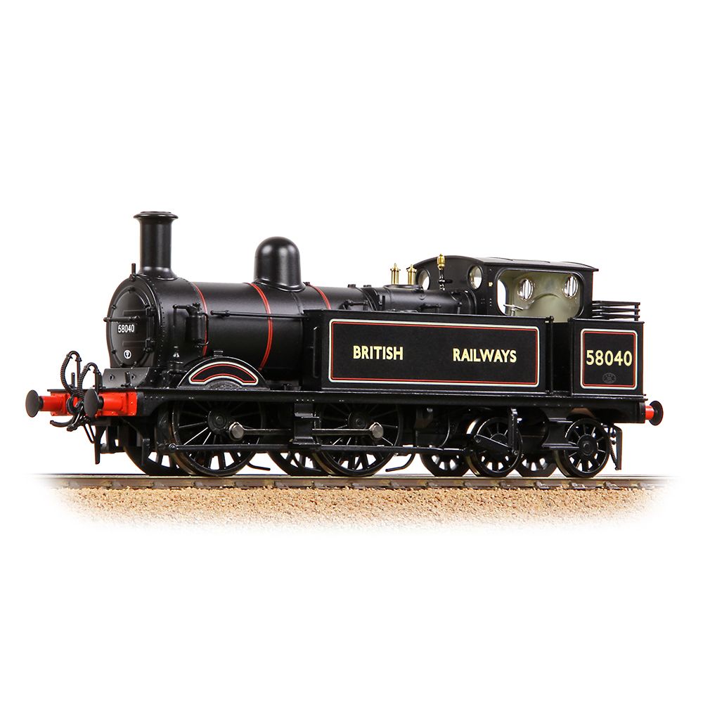 Bachmann 31-743A MR 1532 (1P) Tank 58040 BR Lined Black (British Railways) Steam Locomotive