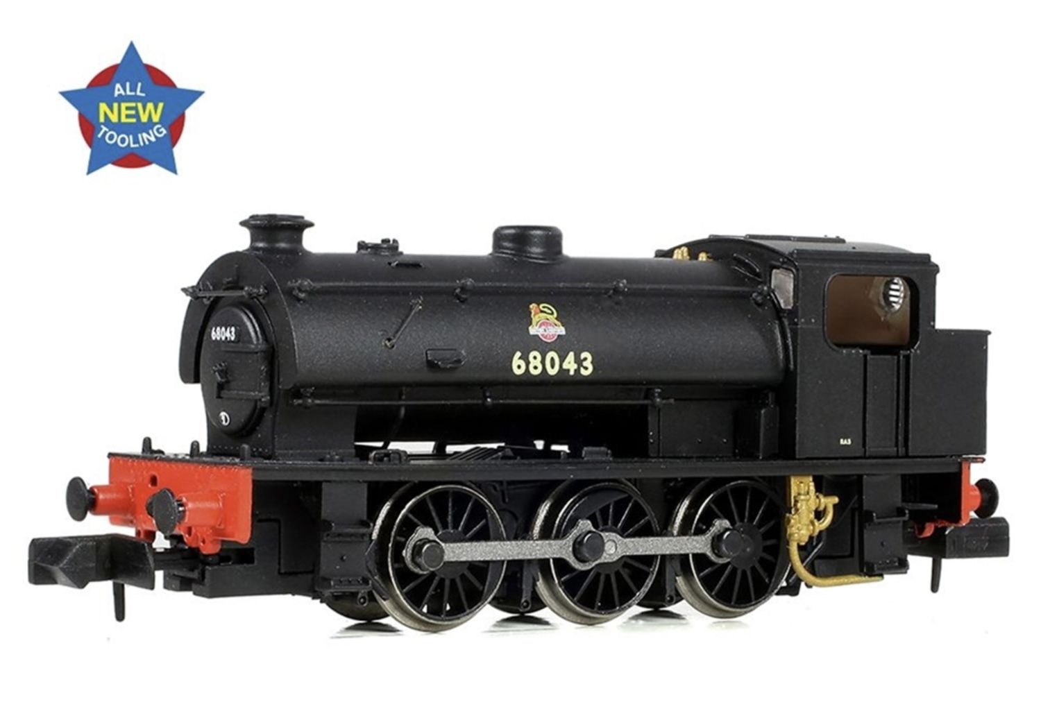 EFE Rail E85502 J94 Sddle Tank 68043 BR Black (Early Emblem)