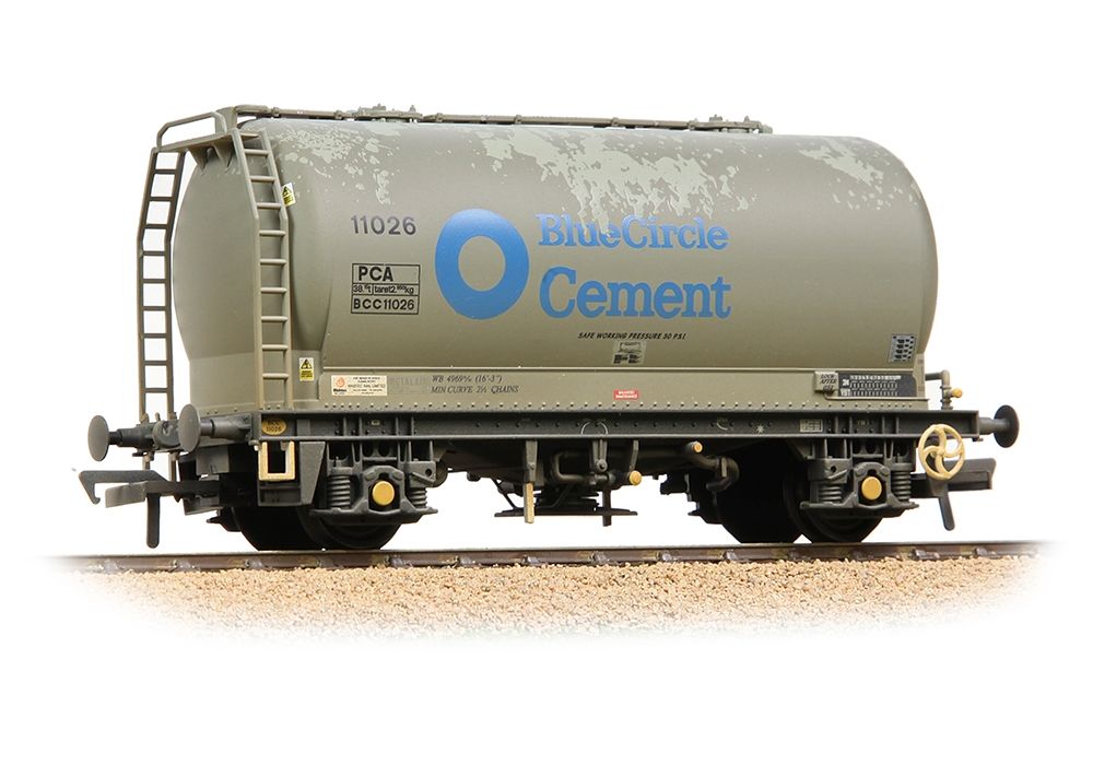 Bachmann OO Gauge PCA Metalair Bulk Powder Wagon 'Blue Circle Cement' Grey [W]