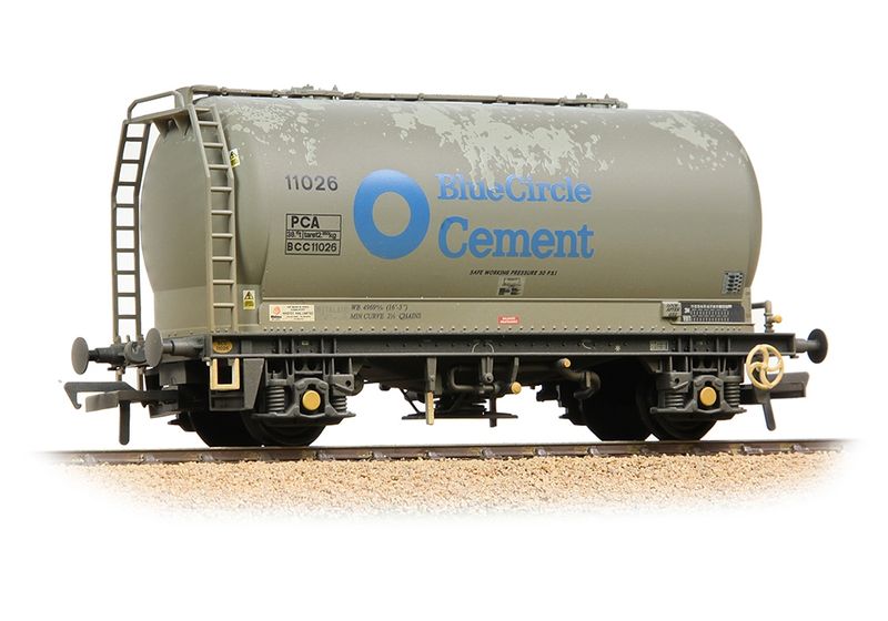 Bachmann OO Gauge PCA Metalair Bulk Powder Wagon 'Blue Circle Cement' Grey [W]