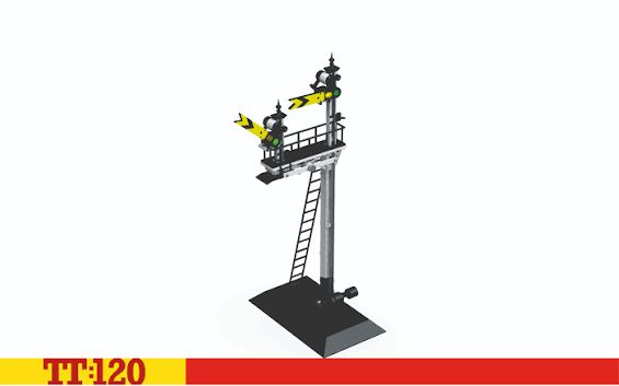 Hornby TT8048 TT:120 Junction Distant Signal Hornby TT8048 TT:120 Junction Distant Signal