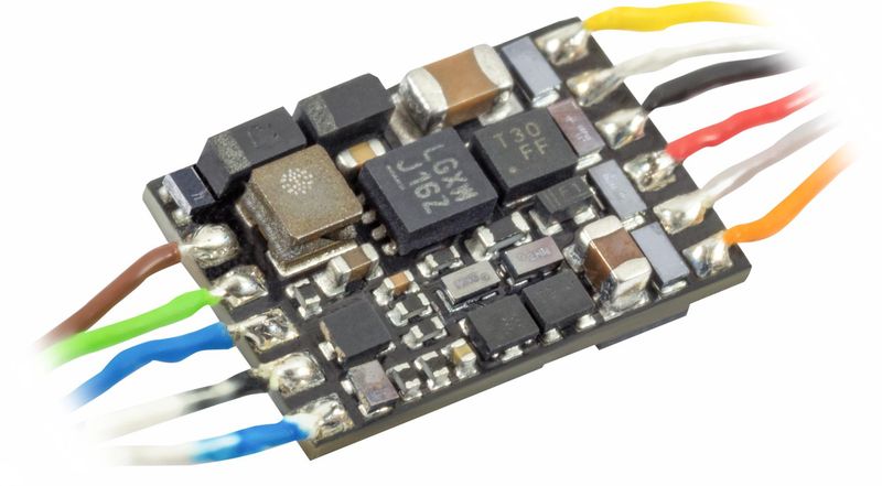 Zimo MN250 Micro Wires Only Motor Decoder With Stay Alive Zimo MN250 Micro Wires Only Motor Decoder With Stay Alive