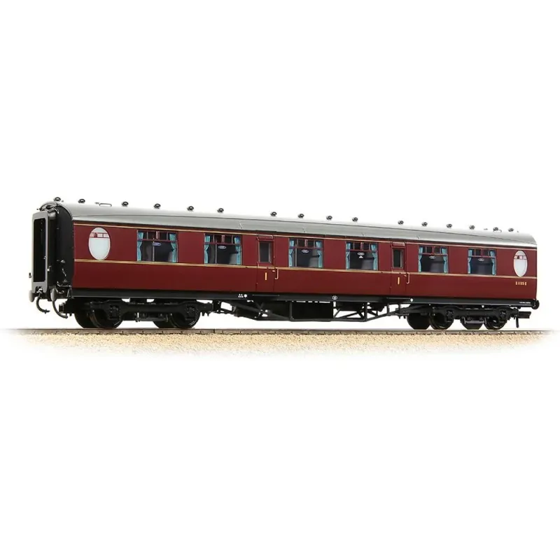 Bachmann 34-487A OO Gauge Thompson 1st Class Corridor BR Maroon