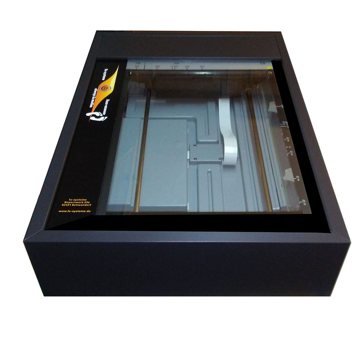 Sicherheitsbox bis 180 kg belastbar mit Spezialglas