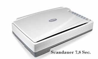 A3 Scanner konfiguriert für Foot-Scan Software "footSteps u. orthomoveScan"