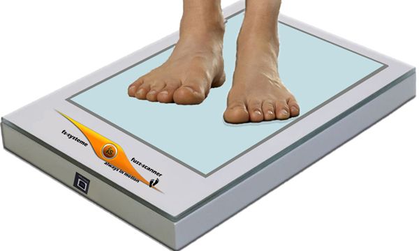 Flachbettscanner für A4 FootScan inklusive Sicherheitsbox