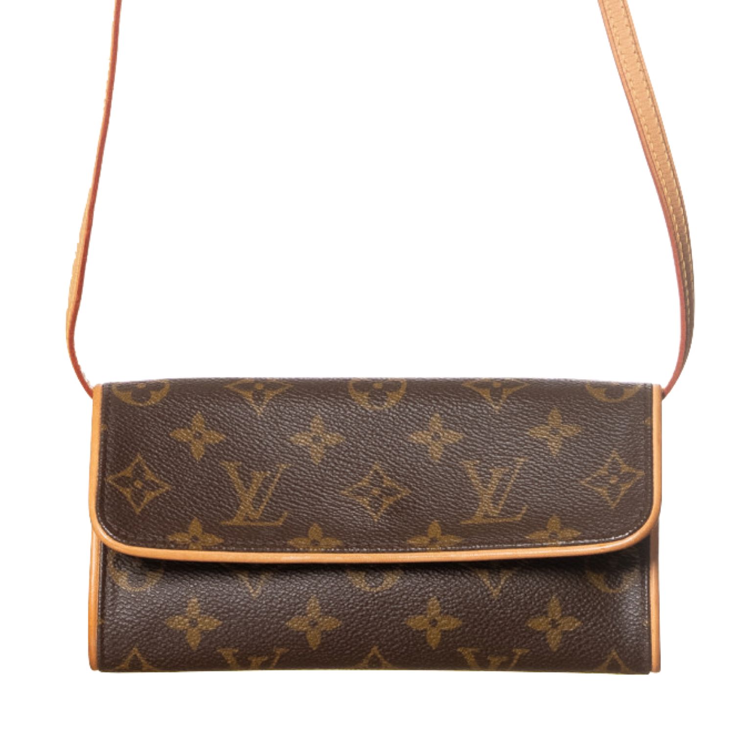 LOUIS VUITTON VINTAGE MONOGRAM POCHETTE TWIN PM
