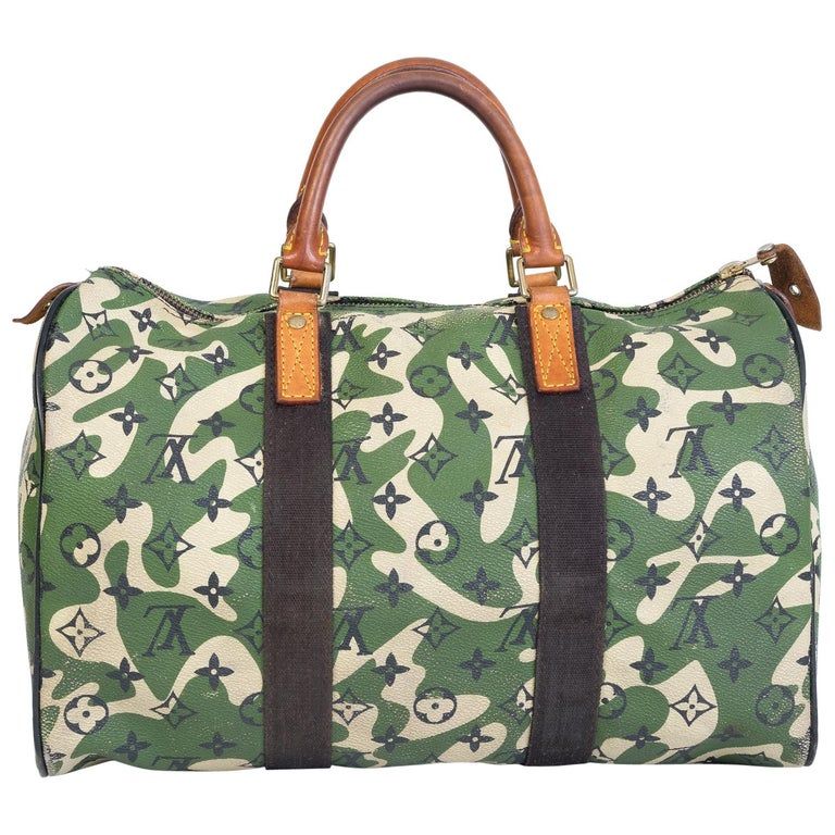 LOUIS VUITTON MURAKMI MONOGRAMOUFLAGE SPEEDY 35