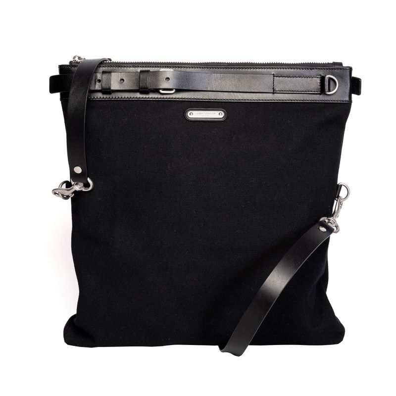 SAINT LAURENT ID DOC HOLDER CONVERTIBLE 2N1 CROSSBODY BAG (505878)