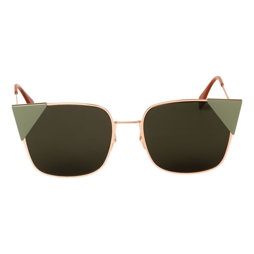 FENDI (FF 0191/S) RED GREEN GOLD SQUARE SUNGLASSES