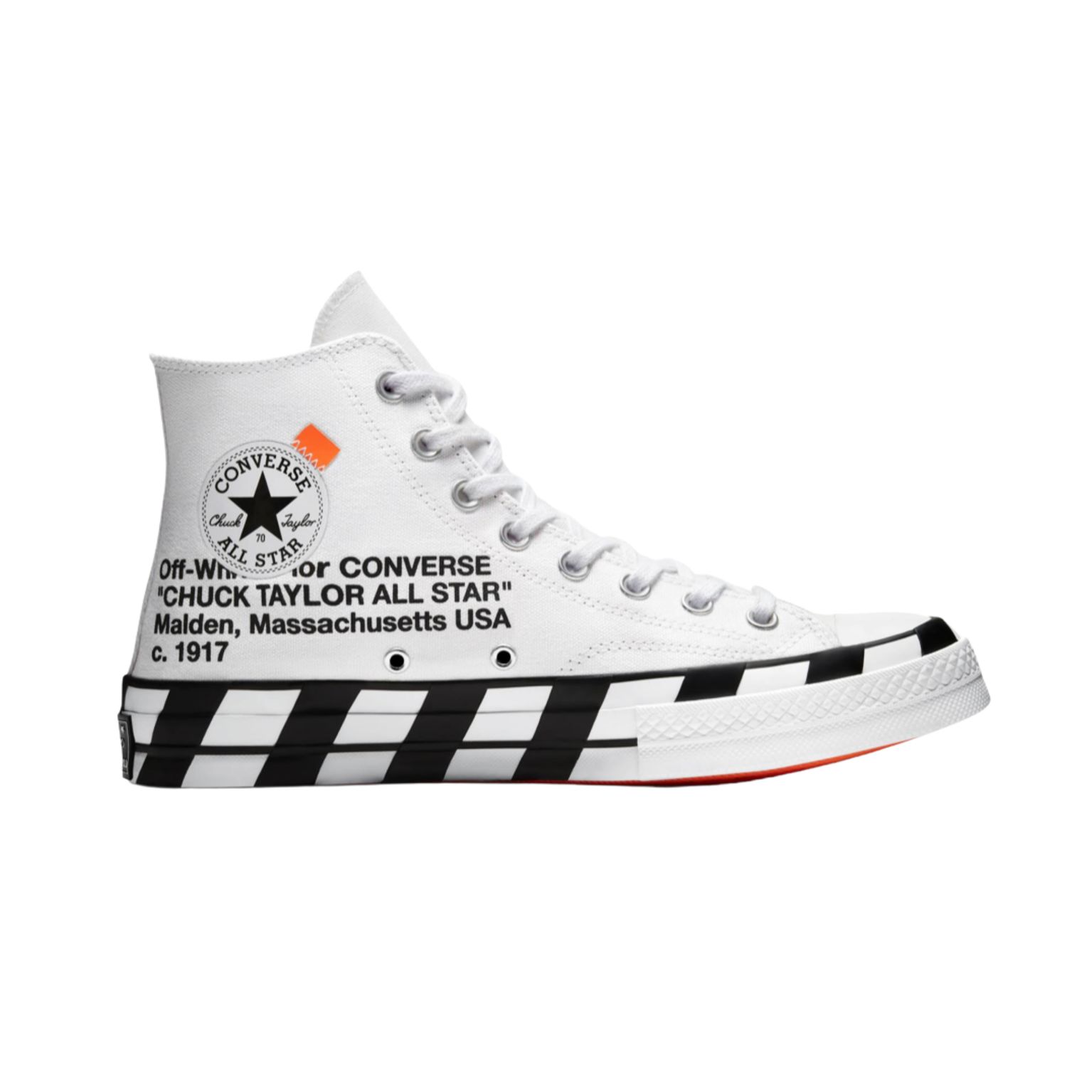 CONVERSE X OFF WHITE CHUCK TAYLOR WHITE MEN&#39;S (10 US)