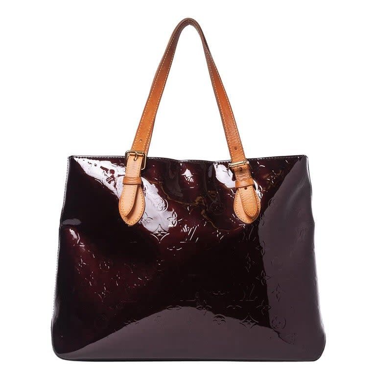 LOUIS VUITTON MONOGRAM VERNIS BRENTWOOD TOTE