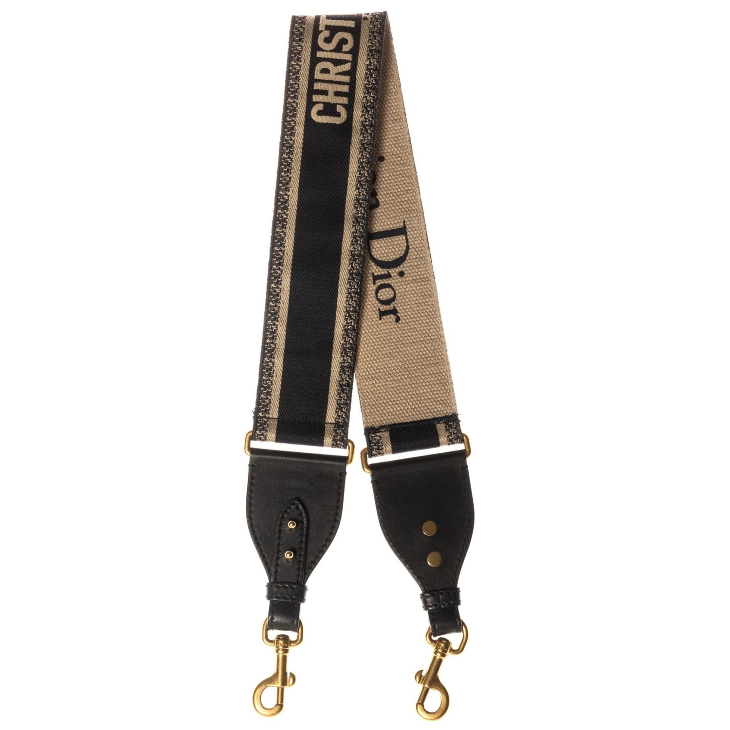 DIOR NAVY BLUE LOGO GOLD HARDWARE SHOULDER STRAP 2019