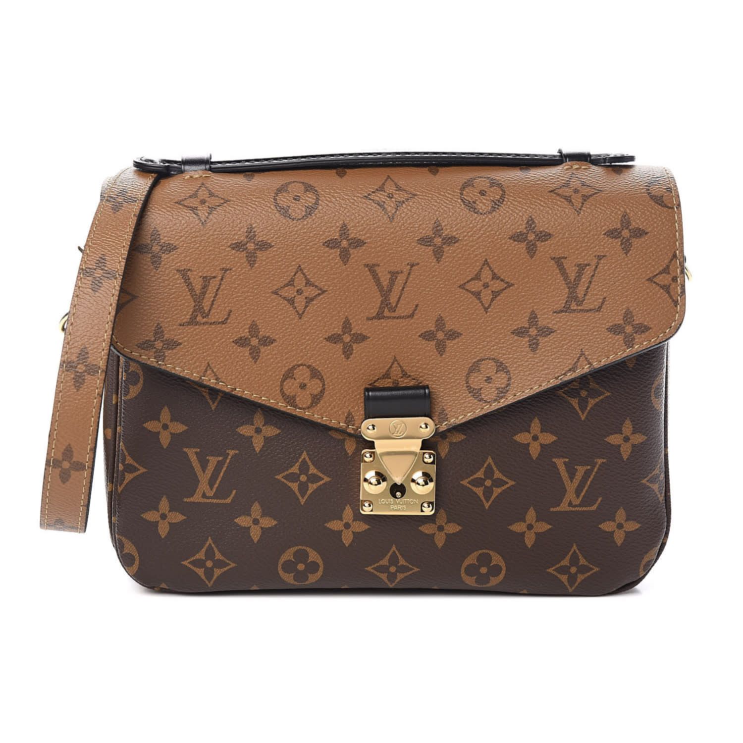 LOUIS VUITTON REVERSE MONOGRAM METIS SHOULDER BAG NO DISCOUNT