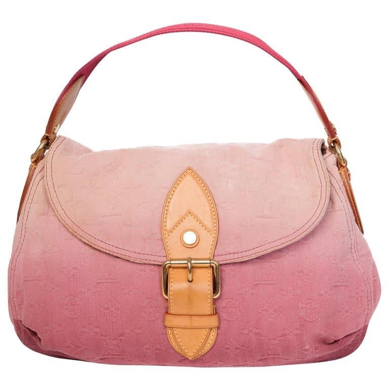 LOUIS VUITTON MONOGRAM DENIM ROUGE FAUVISTE SUNRAY BAG