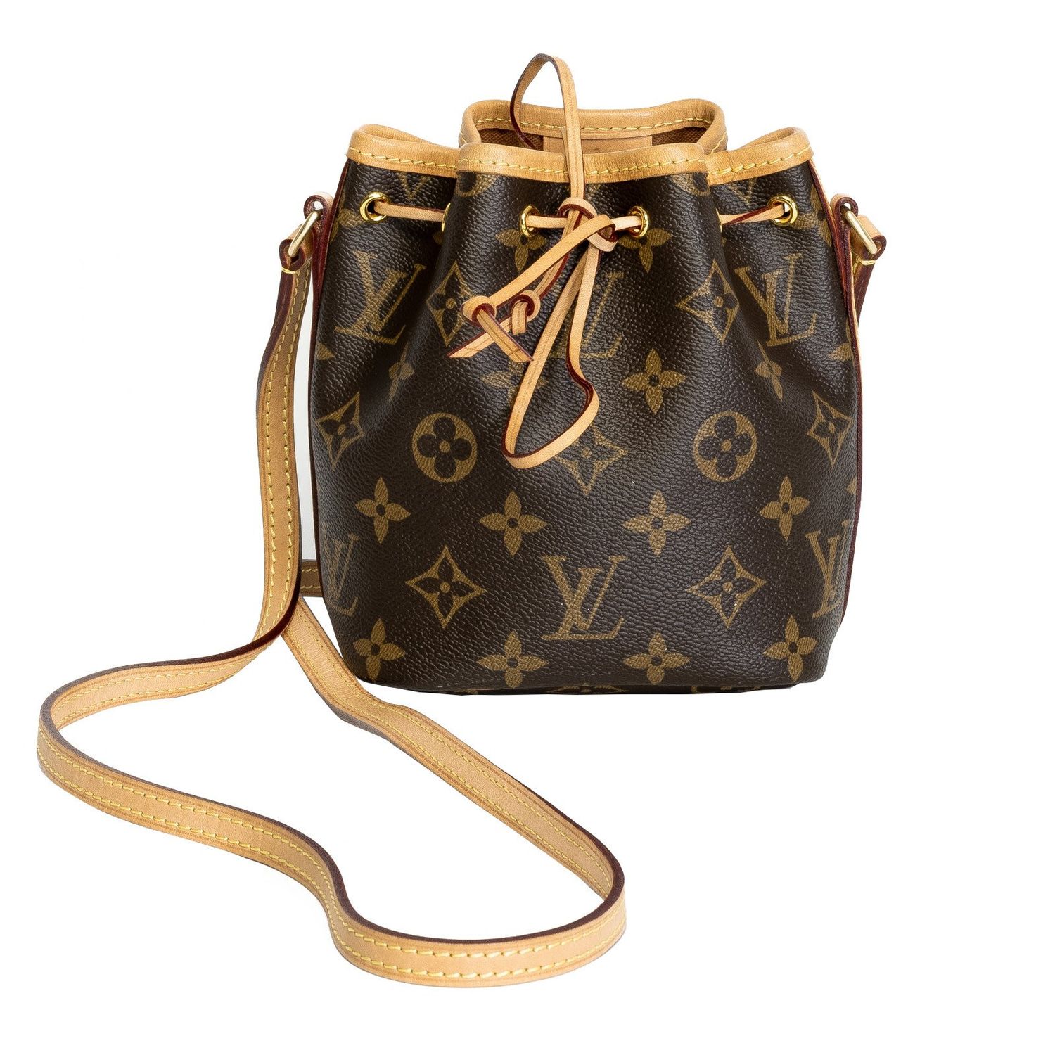 LOUIS VUITTON MONOGRAM NANO NOE CROSSBODY BAG