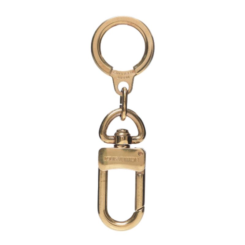 LOUIS VUITTON POCHETTE EXTENDER GOLD KEY RING