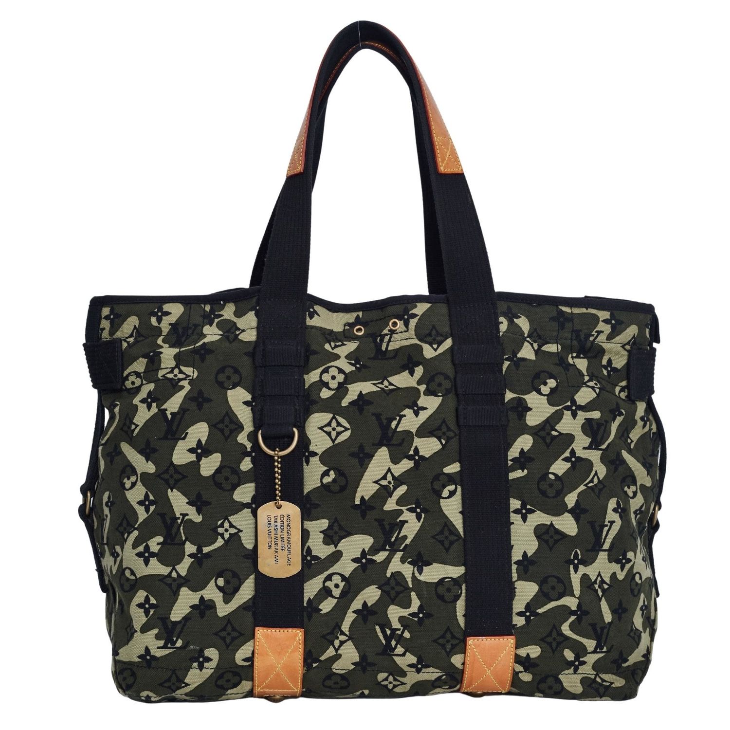 LOUIS VUITTON MURAKAMI MONOGRAMOUFLAGE TOTE BAG (2008)