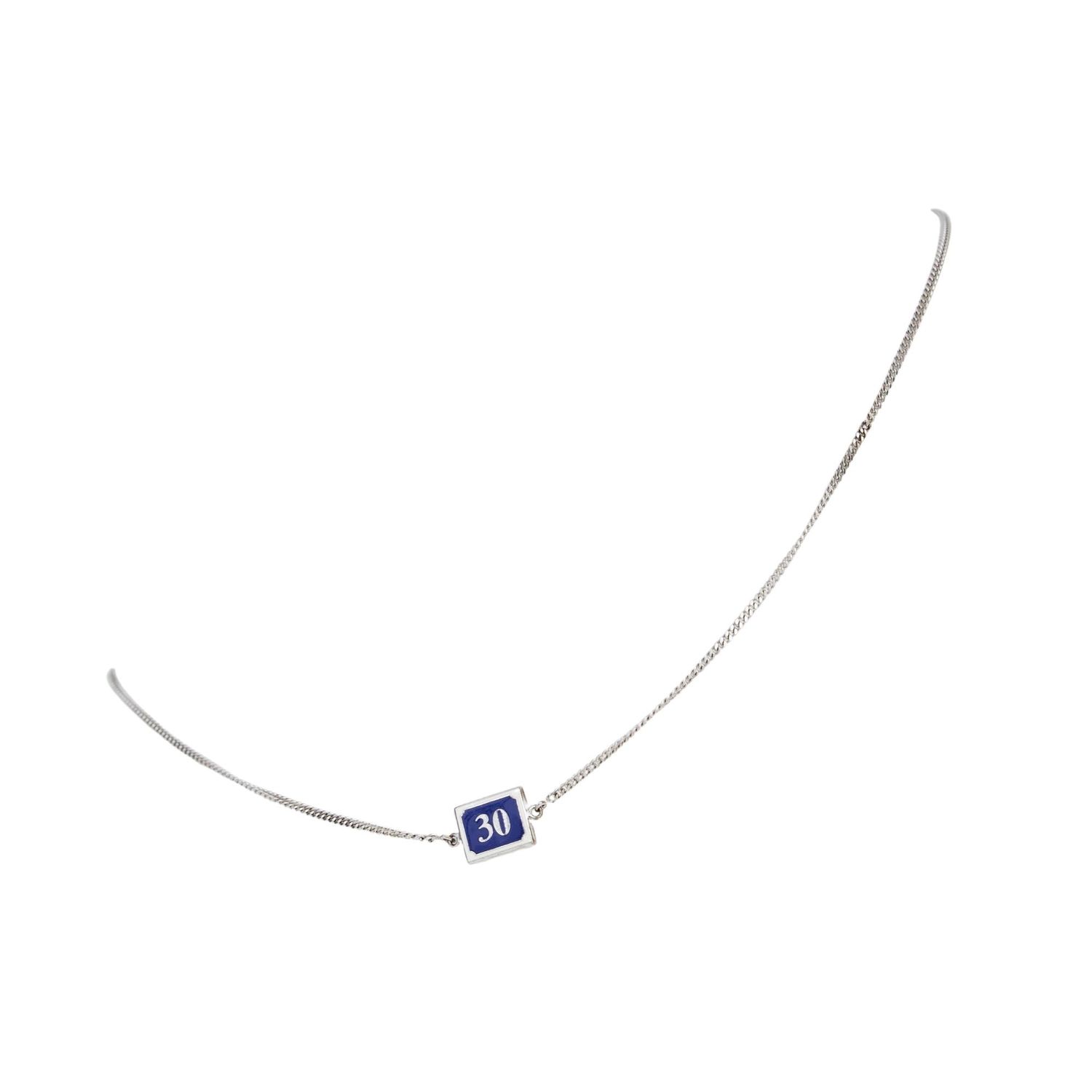 DIOR HOMME NUMBER 30 NECKLACE