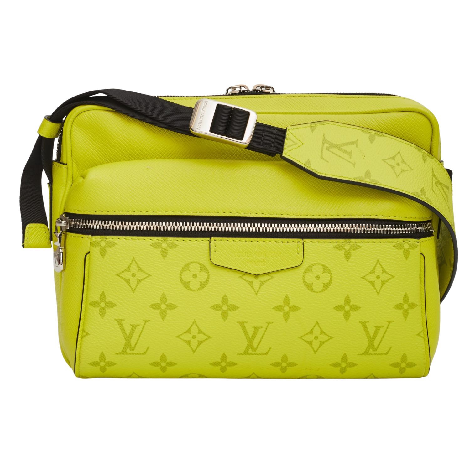LOUIS VUITTON TAIGA AMA MONOGRAM YELLOW OUTDOOR MESSENGER BAG