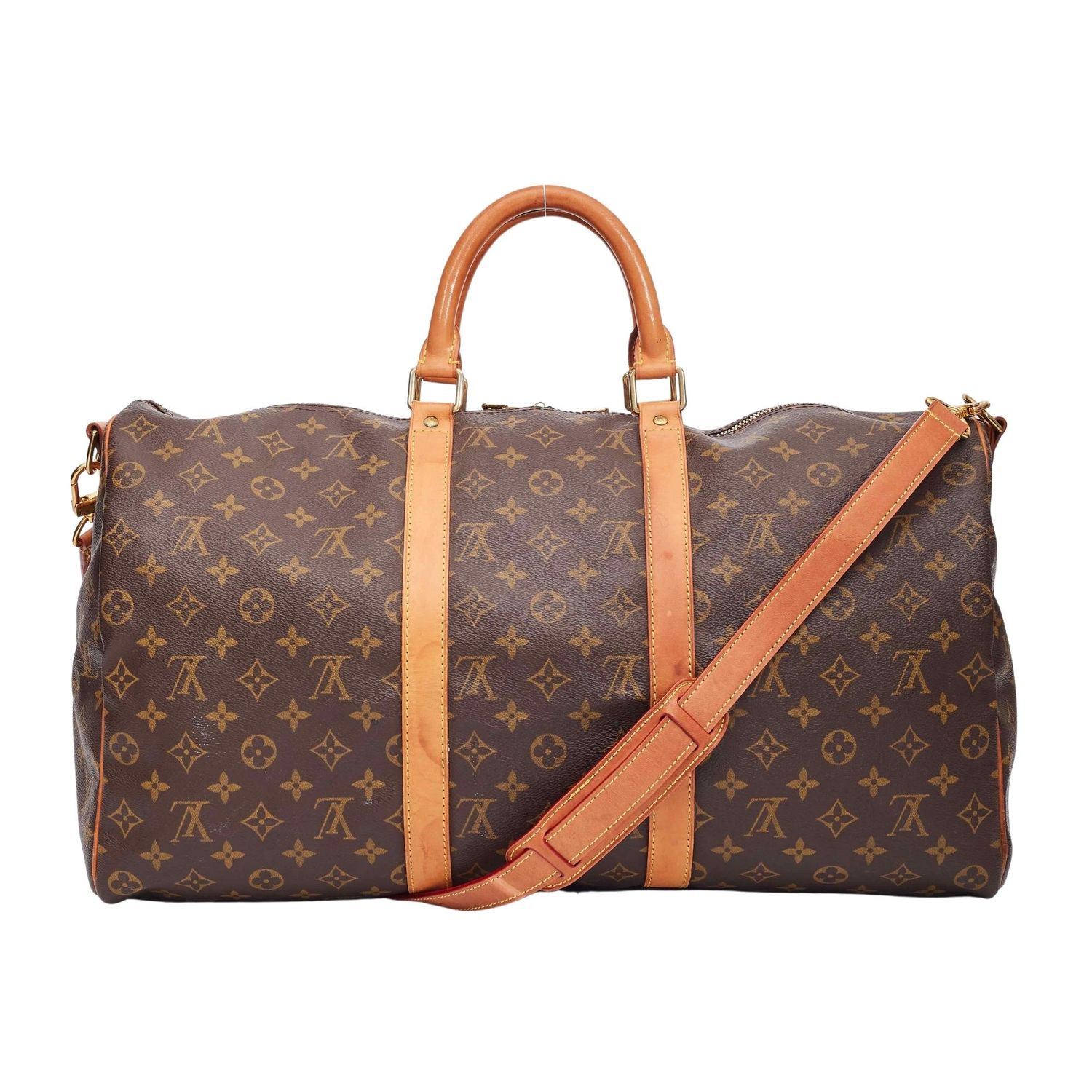 LOUIS VUITTON VINTAGE MONOGRAM DUFFLE KEEPALL 50 $3800