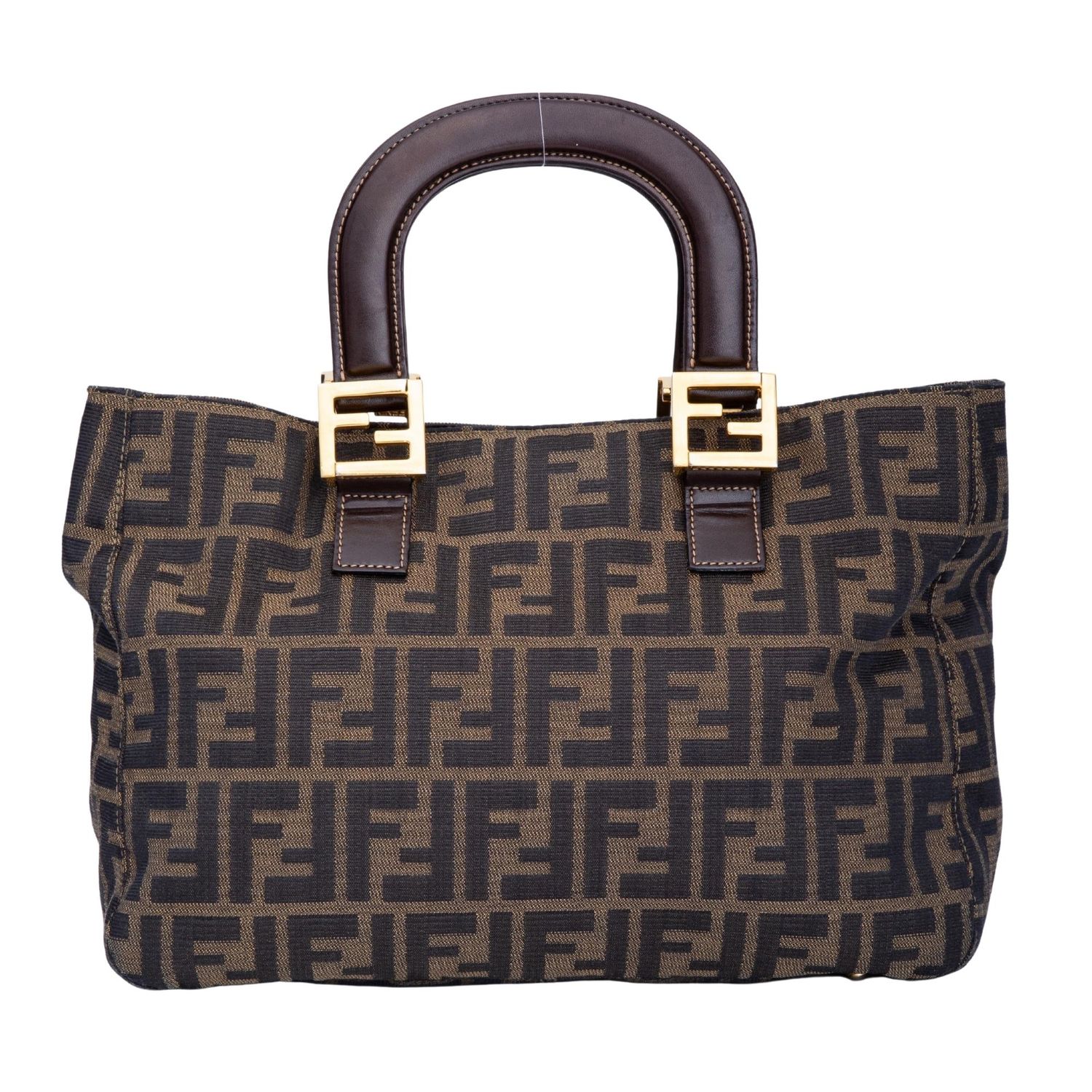 FENDI VINTAGE ZUCCA FF MONOGRAM TOTE BAG