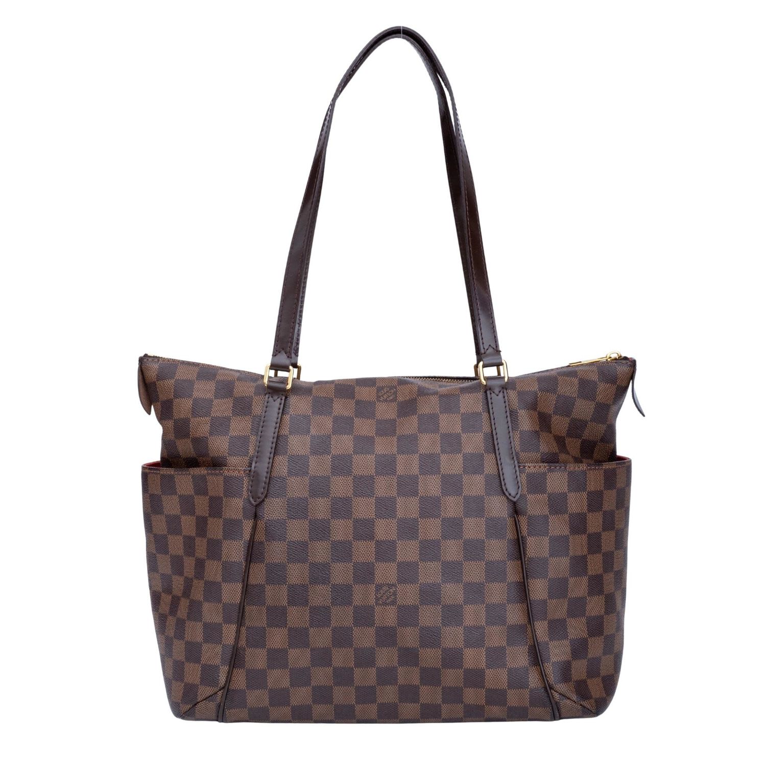 LOUIS VUITTON DAMIER EBENE TOTALLY MM (2016) SHOULDER BAG