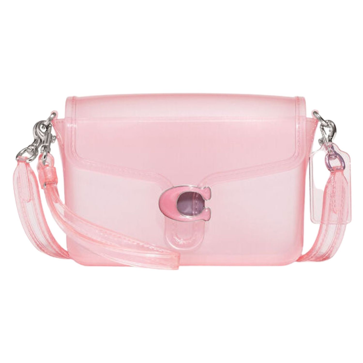 COACH PINK JELLY TABBY SHOULDER BAG