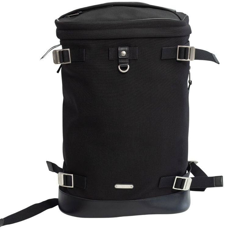 SAINT LAURENT BLACK CANVAS RIVINGTON RACE BACKPACK