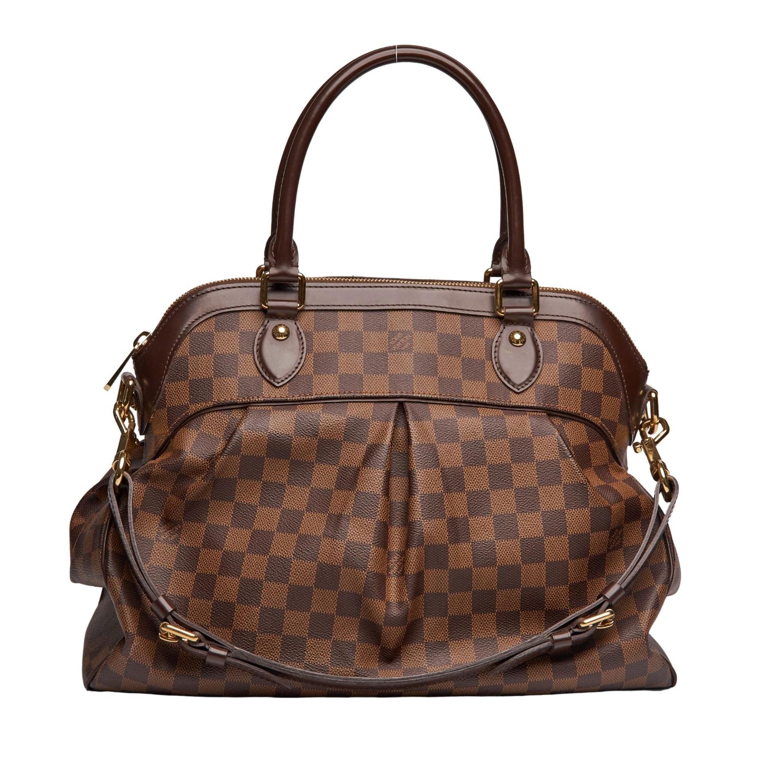 LOUIS VUITTON DAMIER EBENE TREVI BAG PM (2008)