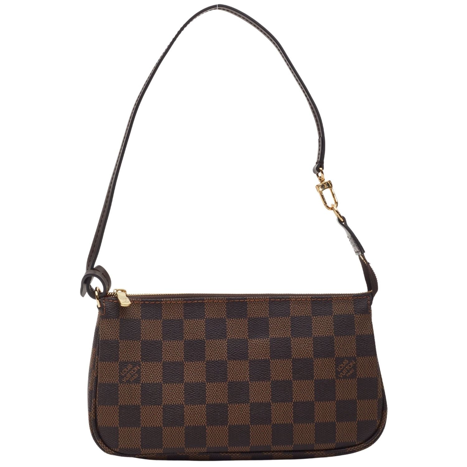 LOUIS VUITTON DAMIER EBENE POCHETTE ACCESSOIRES SHOULDER BAG