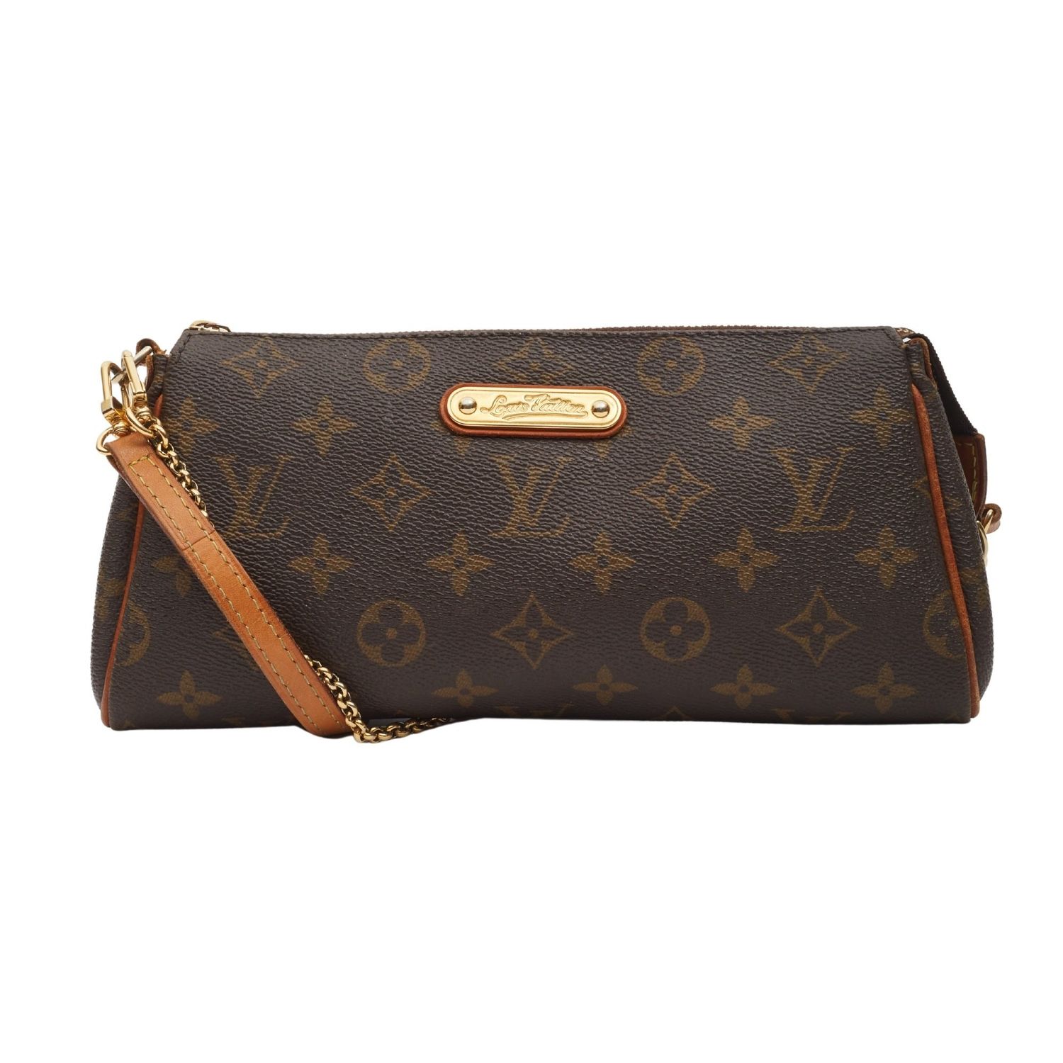 LOUIS VUITTON MONOGRAM EVA CLUTCH SHOULDER BAG (2010)
