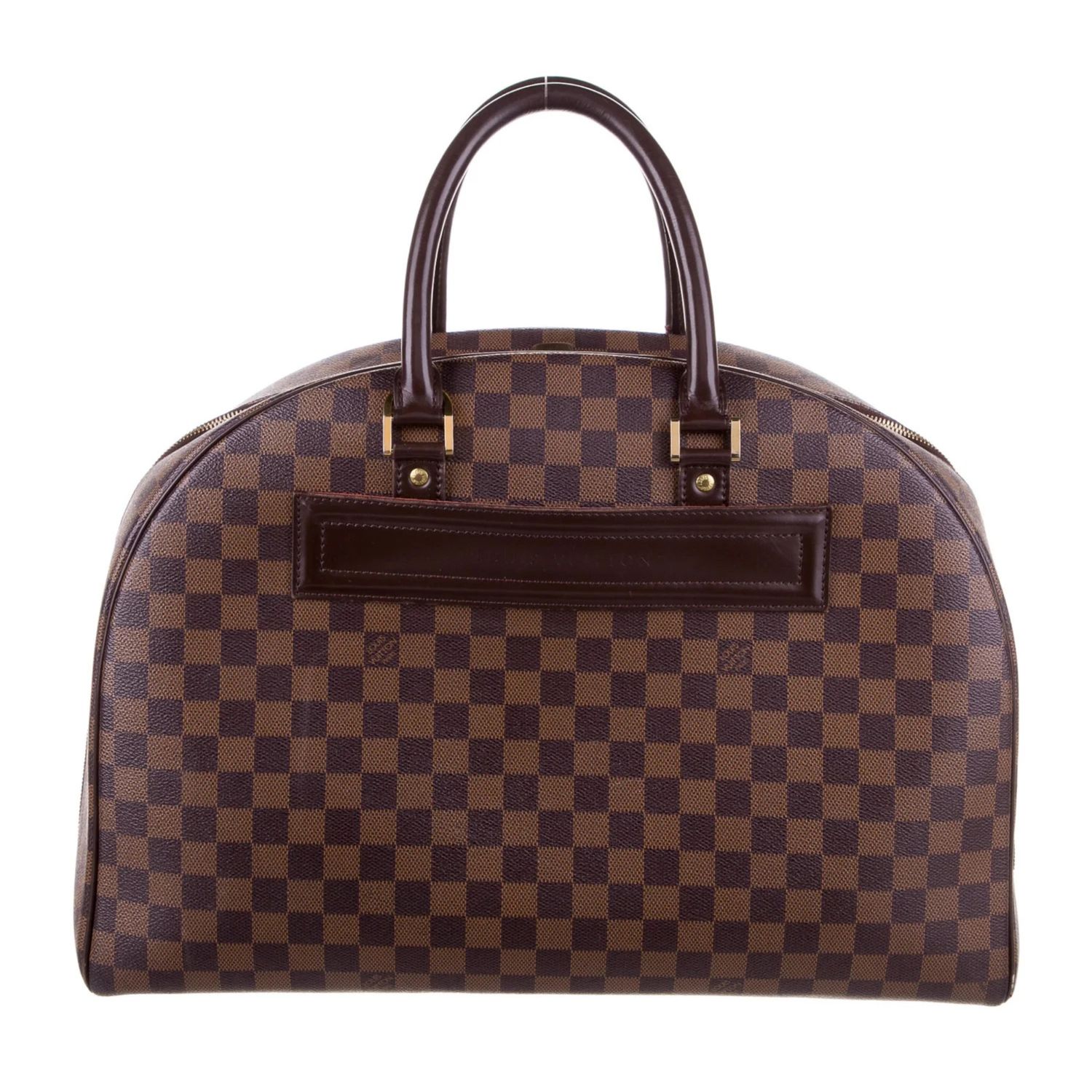 LOUIS VUITTON DAMIER EBENE NOLITA 24 HEURES HANDBAG
