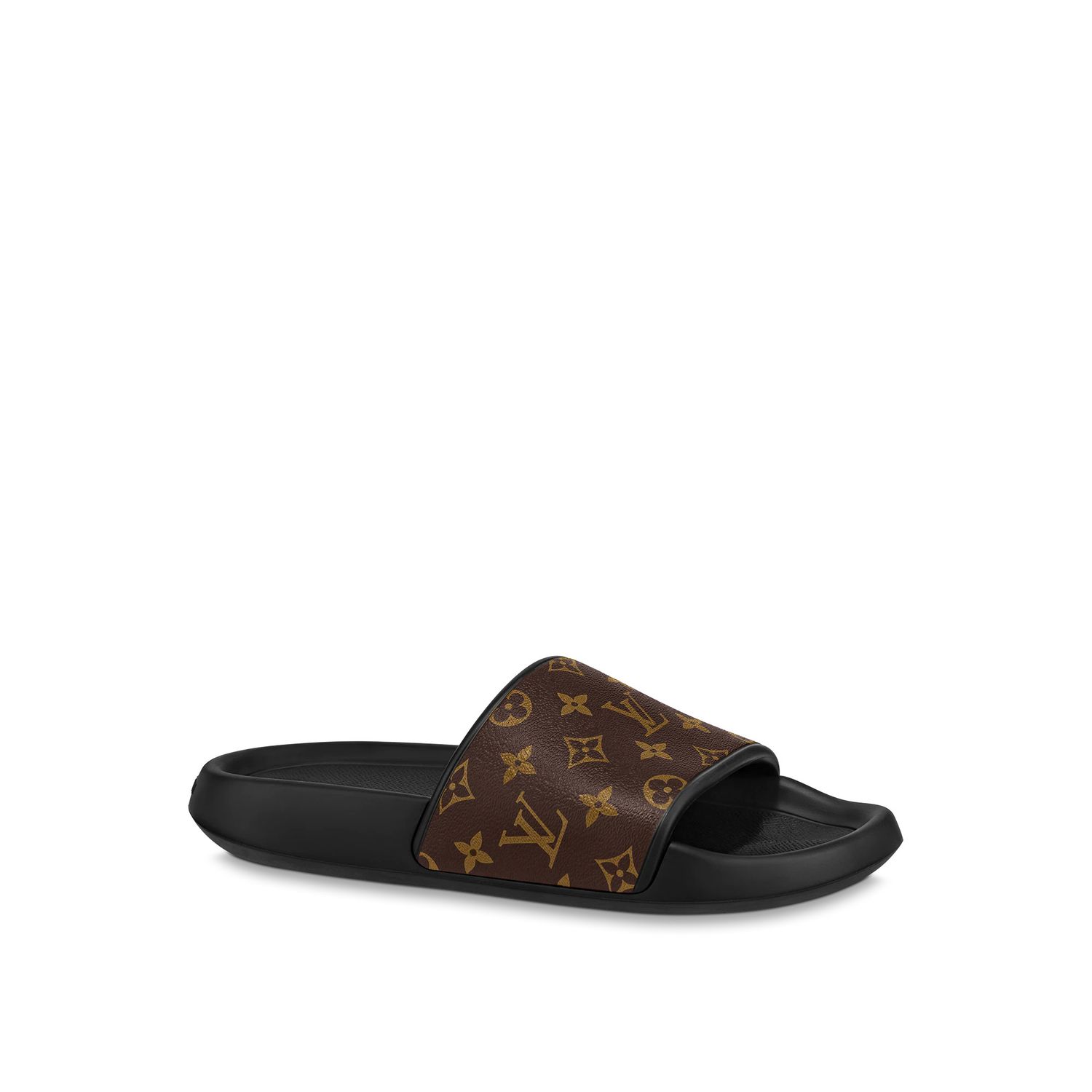 LOUIS VUITTON MONOGRAM FLIP FLOP SANDALS (EU 35)