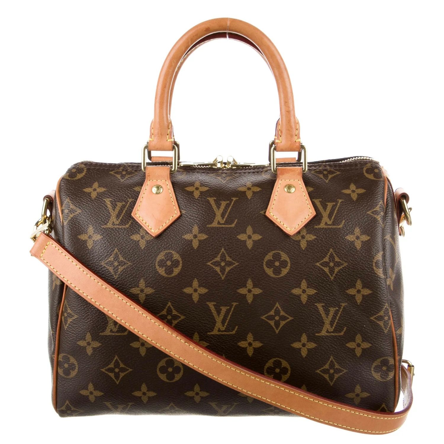 LOUIS VUITTON 2021 MONOGRAM SPEEDY BANDOULIÈRE 25 BAG