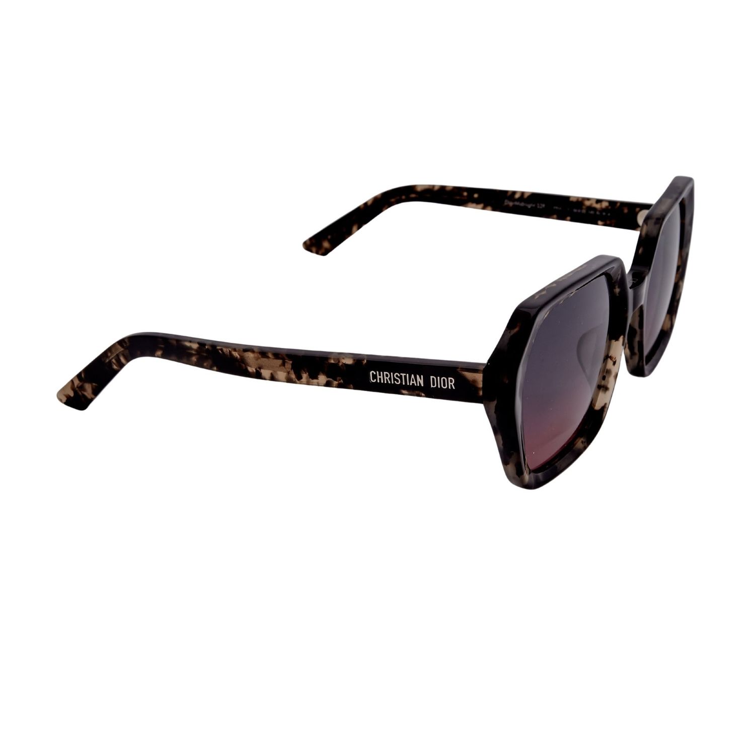 DIOR DIORMIDNIGHT GREY SMOKE GRADIENT EFFECT SUNGLASSES