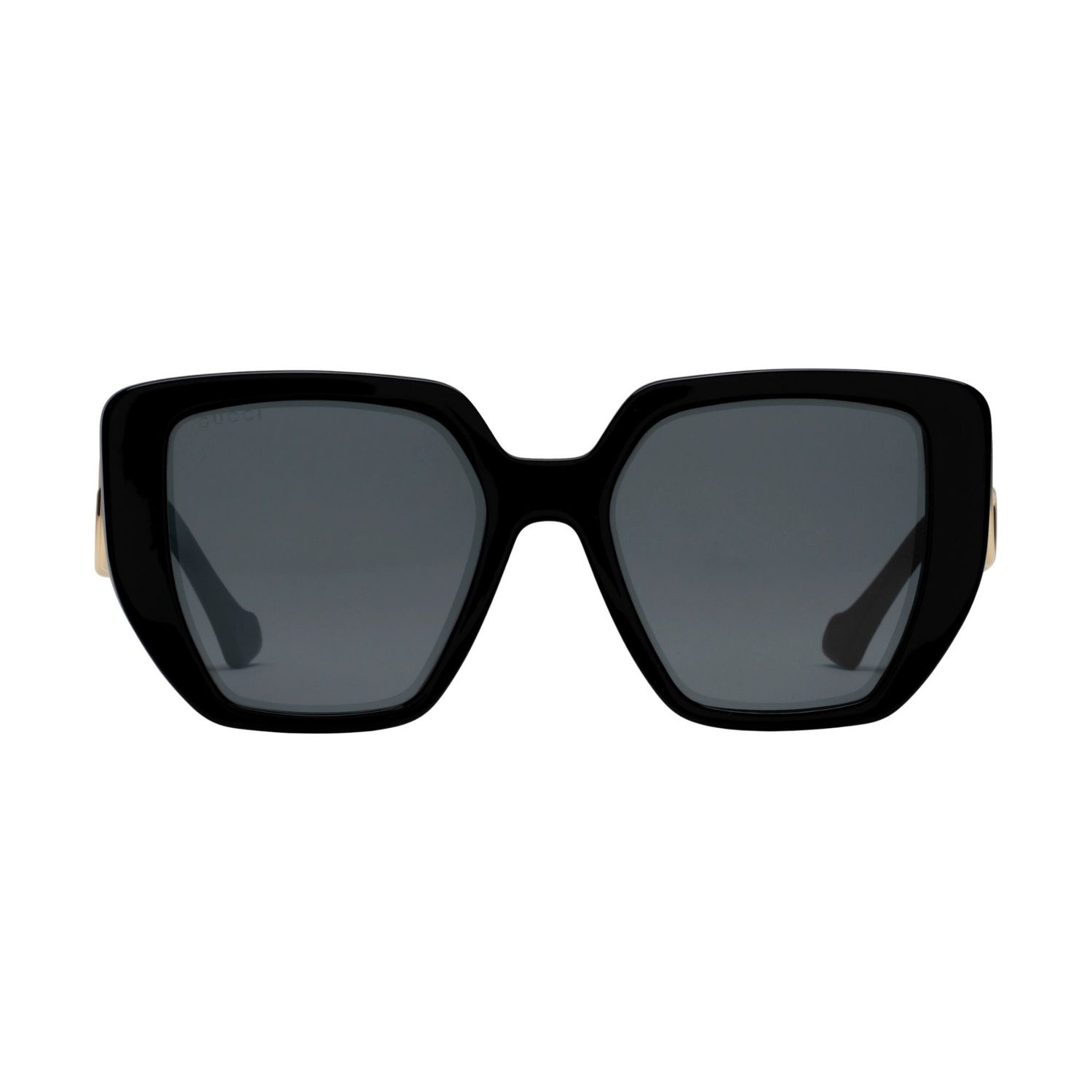 GUCCI GG MARMONT RECTANGULAR BLACK SUNGLASSES