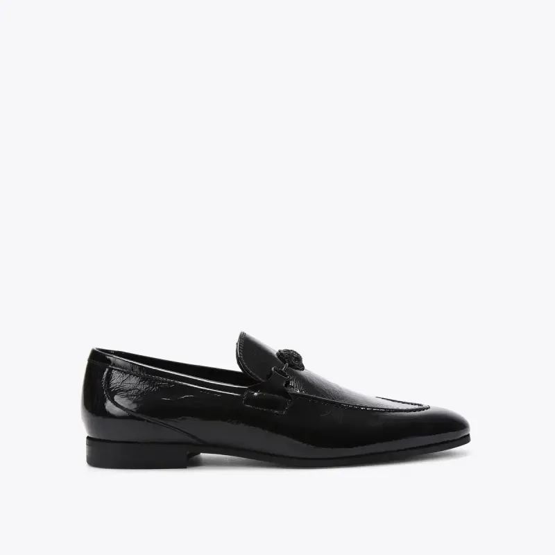 KURT GEIGER ALI LOAFER (45) BLACK PATENT